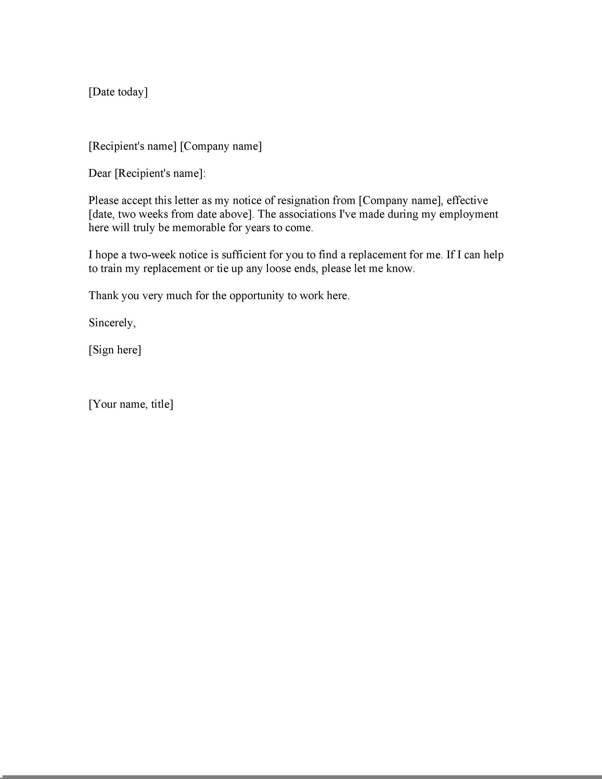 Essential Guide to Writing a 2 Week Notice Letter: Tips and Examples
