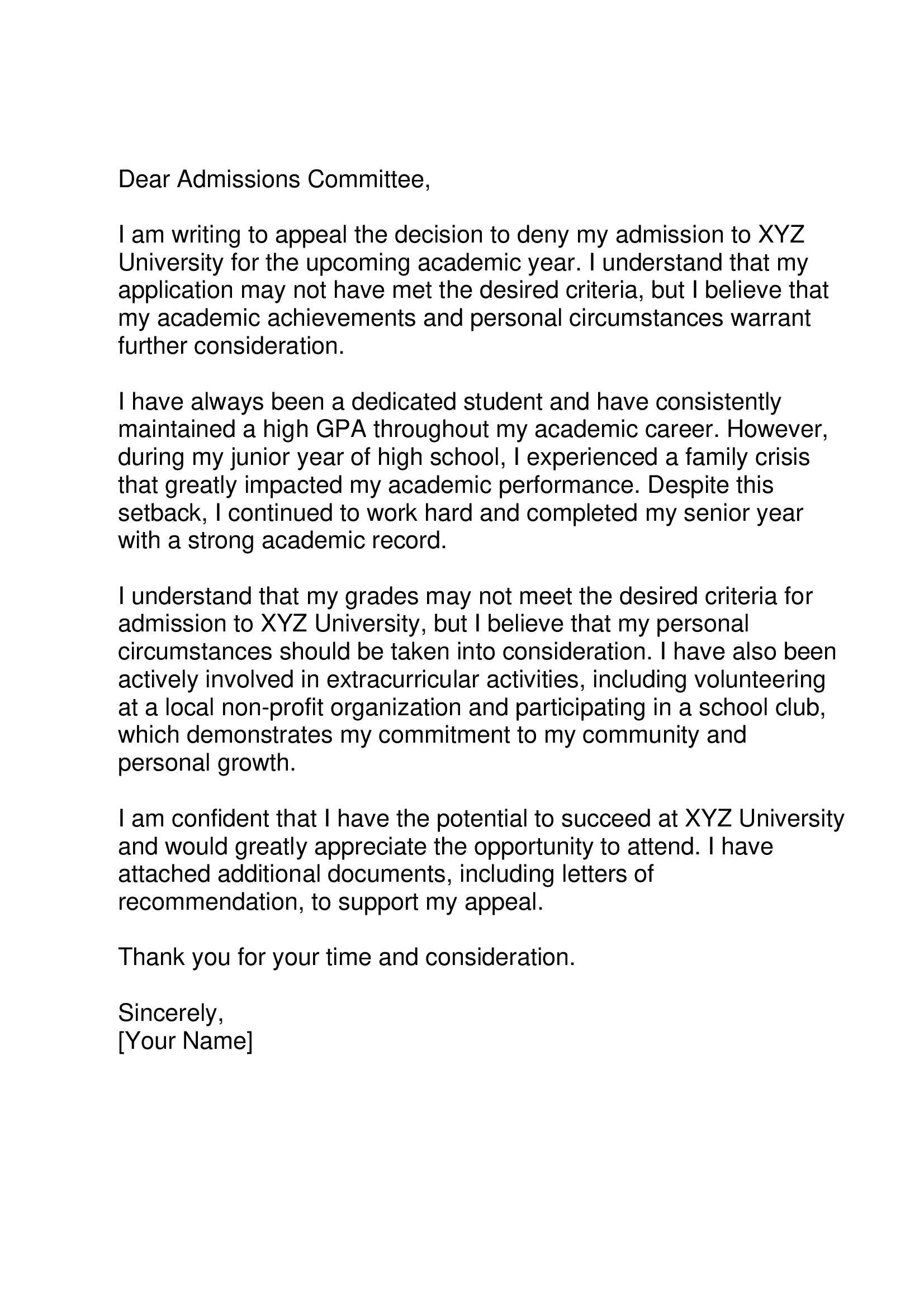 How to Write an Effective Appeal Letter for College: Tips and Strategies
