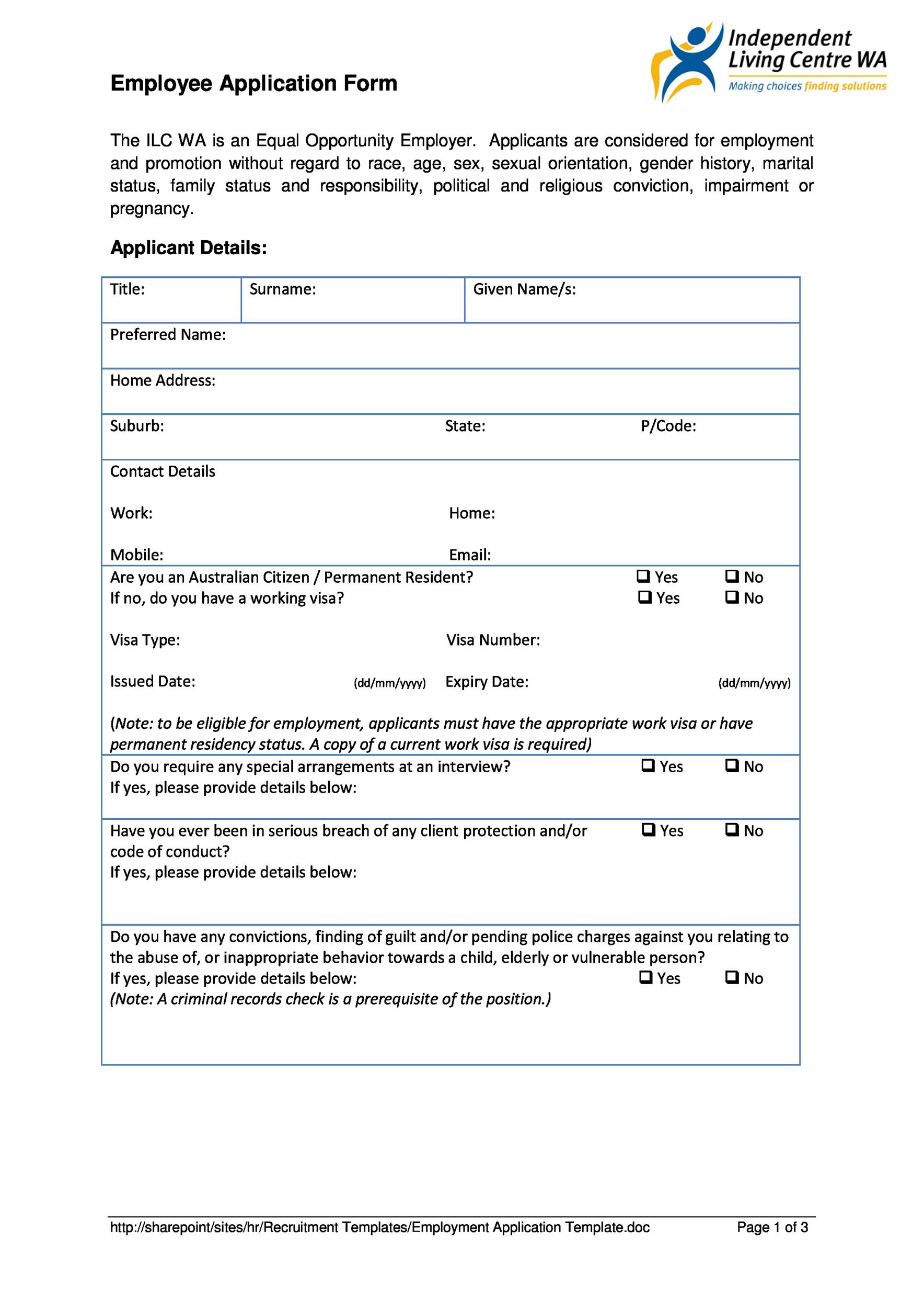 Essential Tips and an Application for Employment Example to Secure Your Dream Job