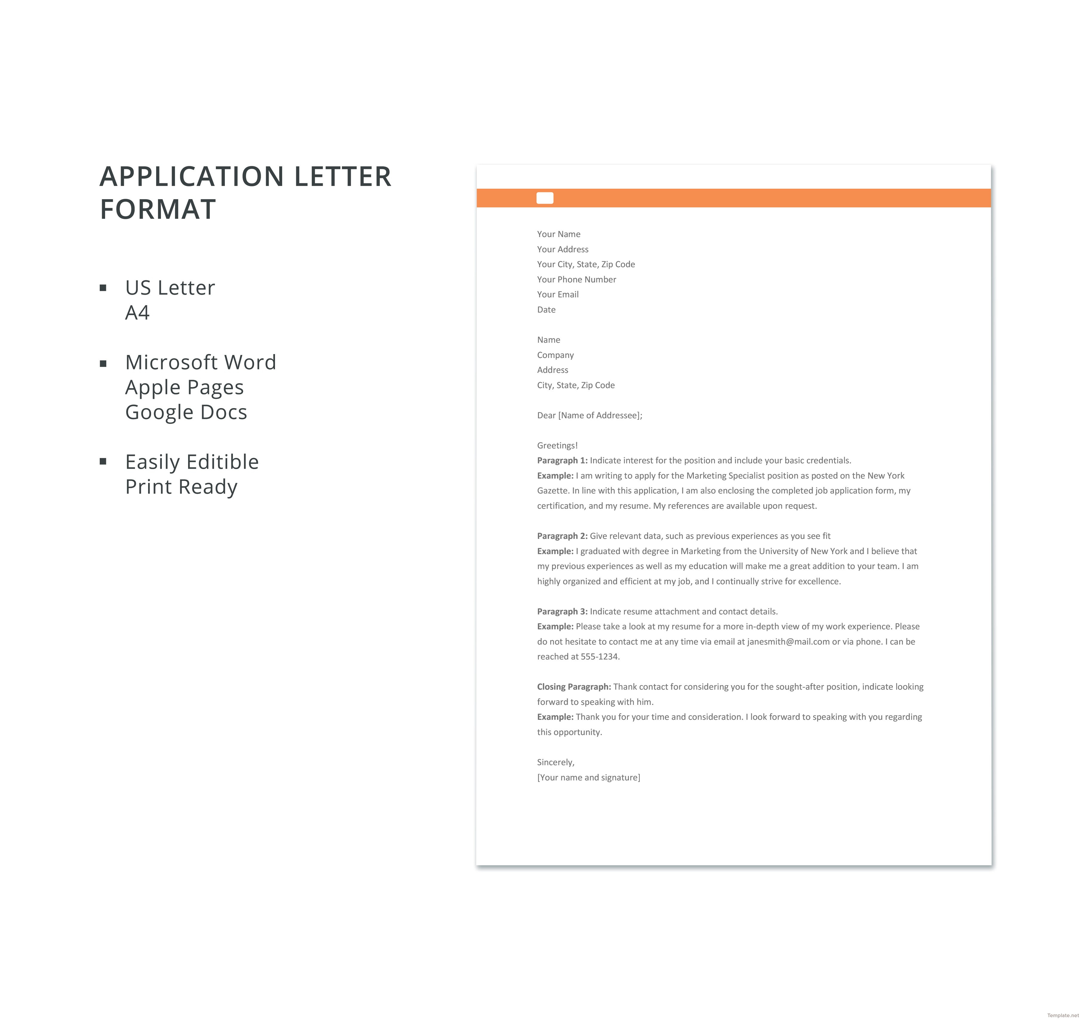 Creating an Effective Application Letter in MS Word: Tips and Templates