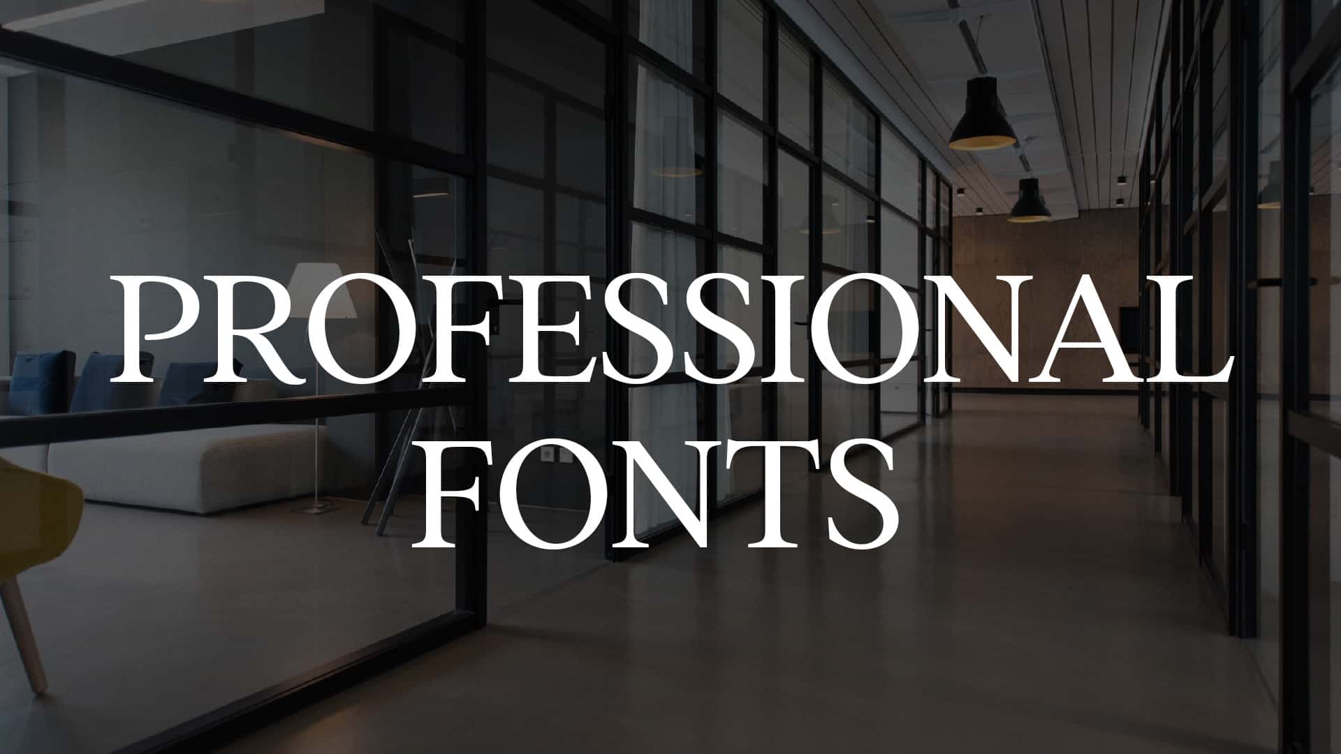 best font for professional documents