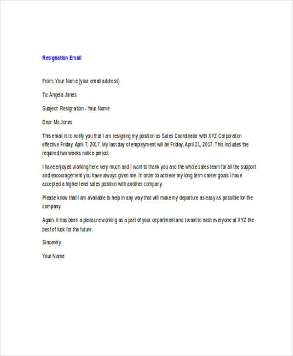 Crafting the Best Resignation Letter Email: Tips and Examples for a Smooth Transition