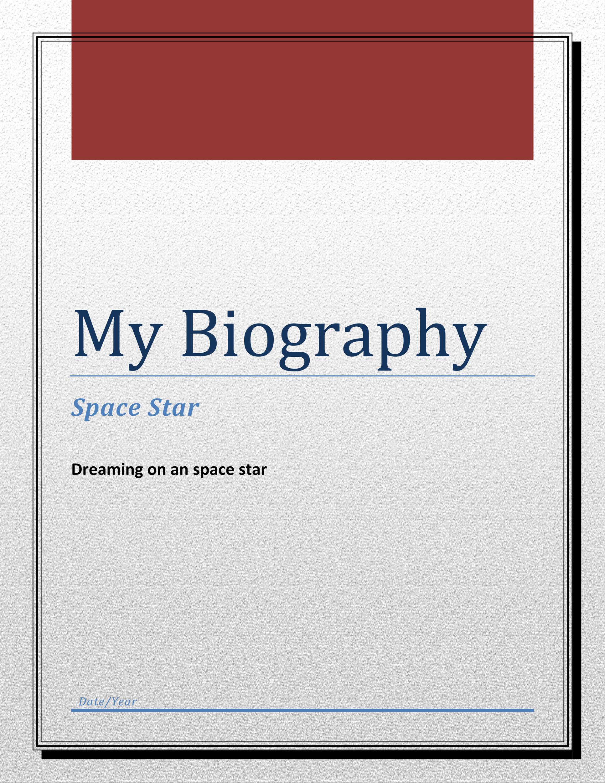 Creating a Standout Life Story: Your Guide to Using a Biography Template Word
