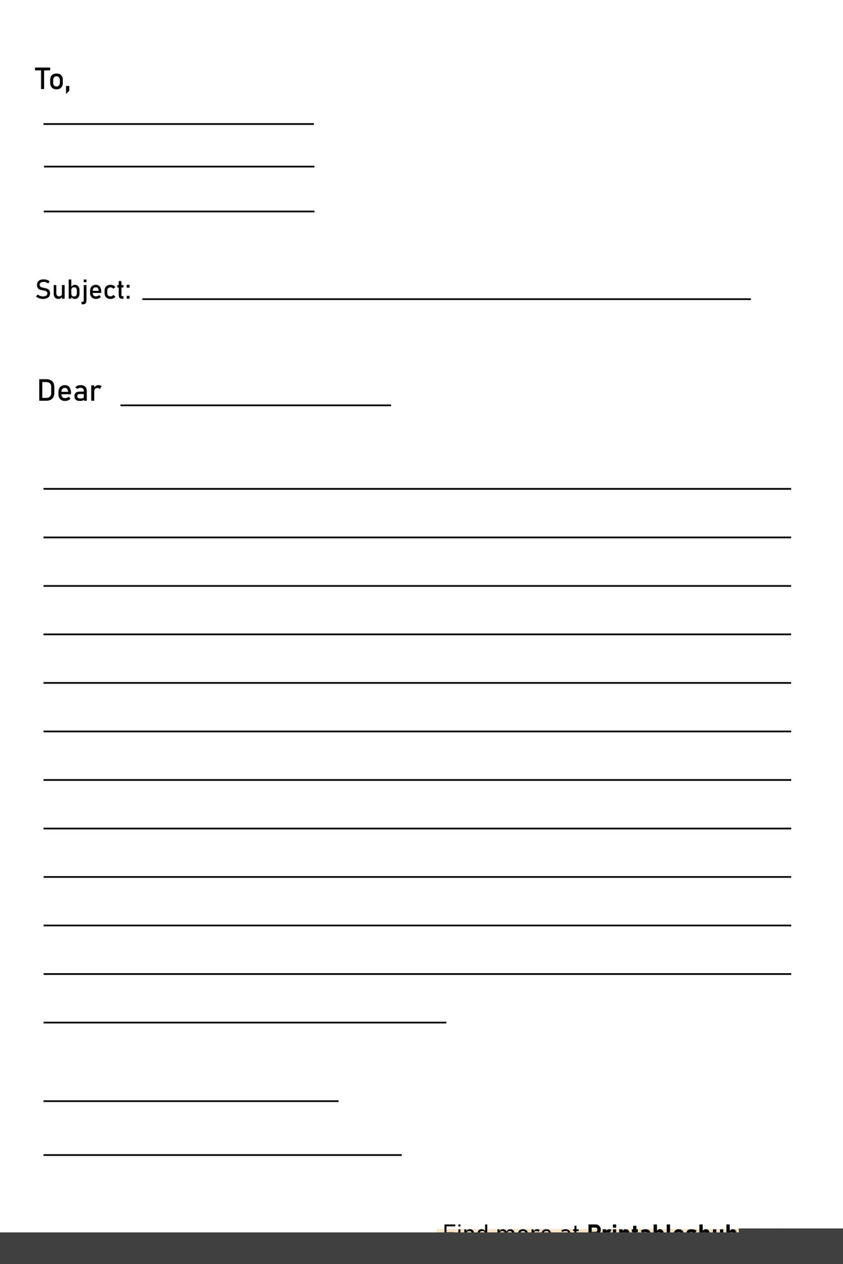 Understanding Blank Letter Format: A Guide to Writing Professional Letters