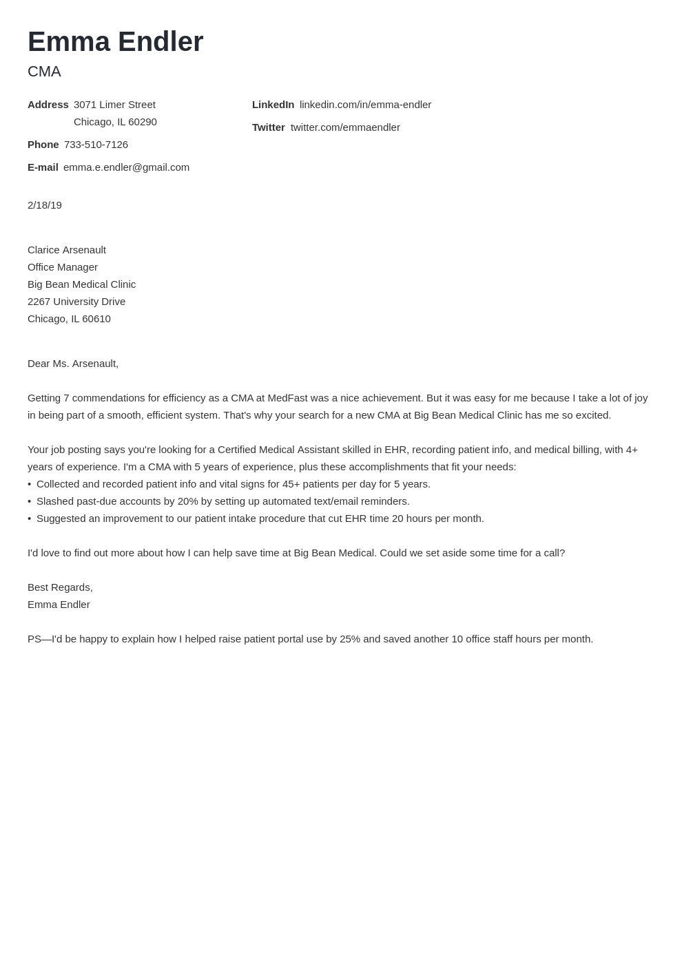 Effective Brief Cover Letter Examples to Enhance Your Job Applications
