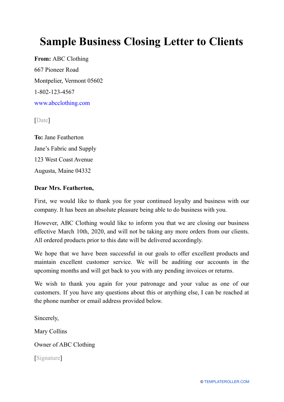 Top 10 Business Letter Closing Examples to Make a Lasting Impression