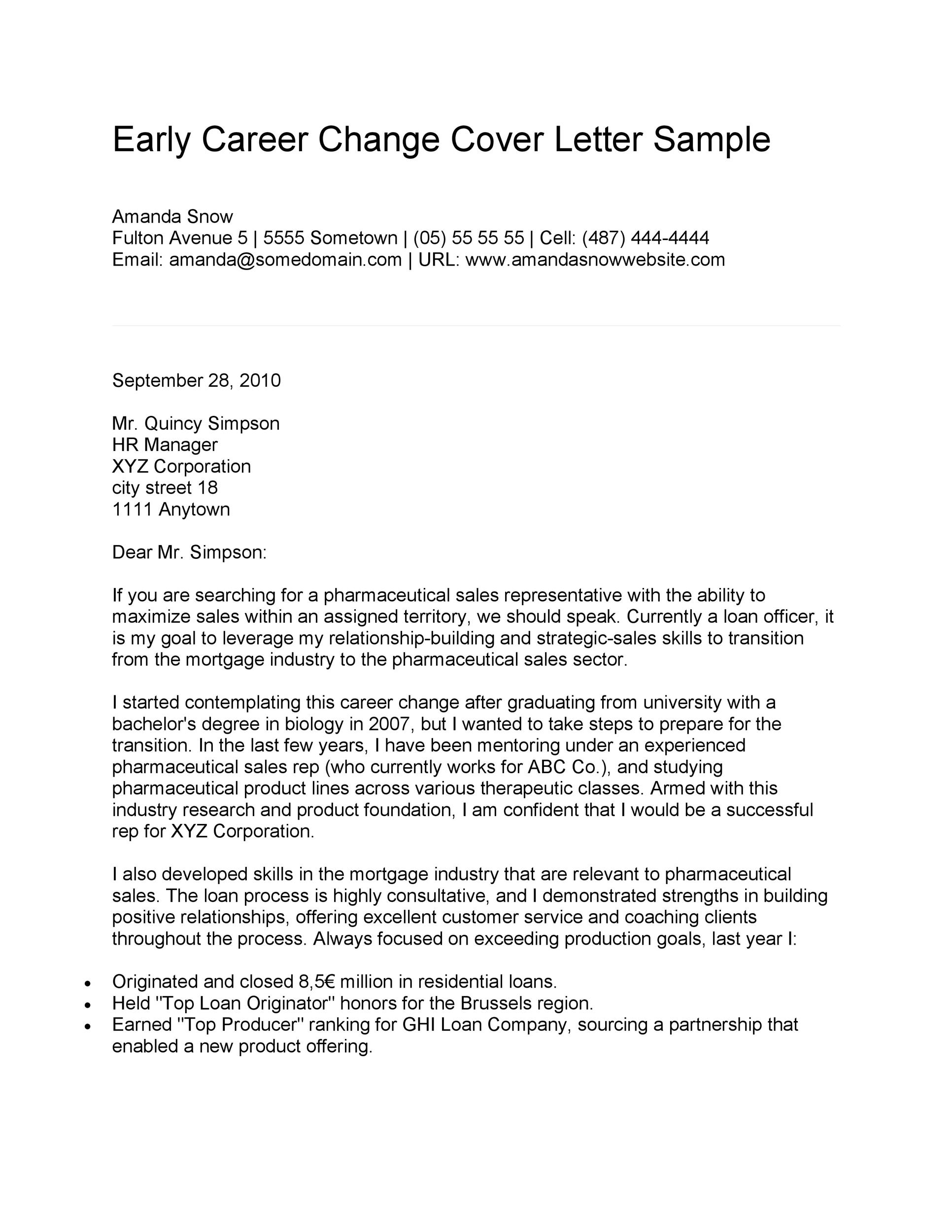 Crafting an Effective Career Transition Cover Letter: A Key to Unlock New Opportunities