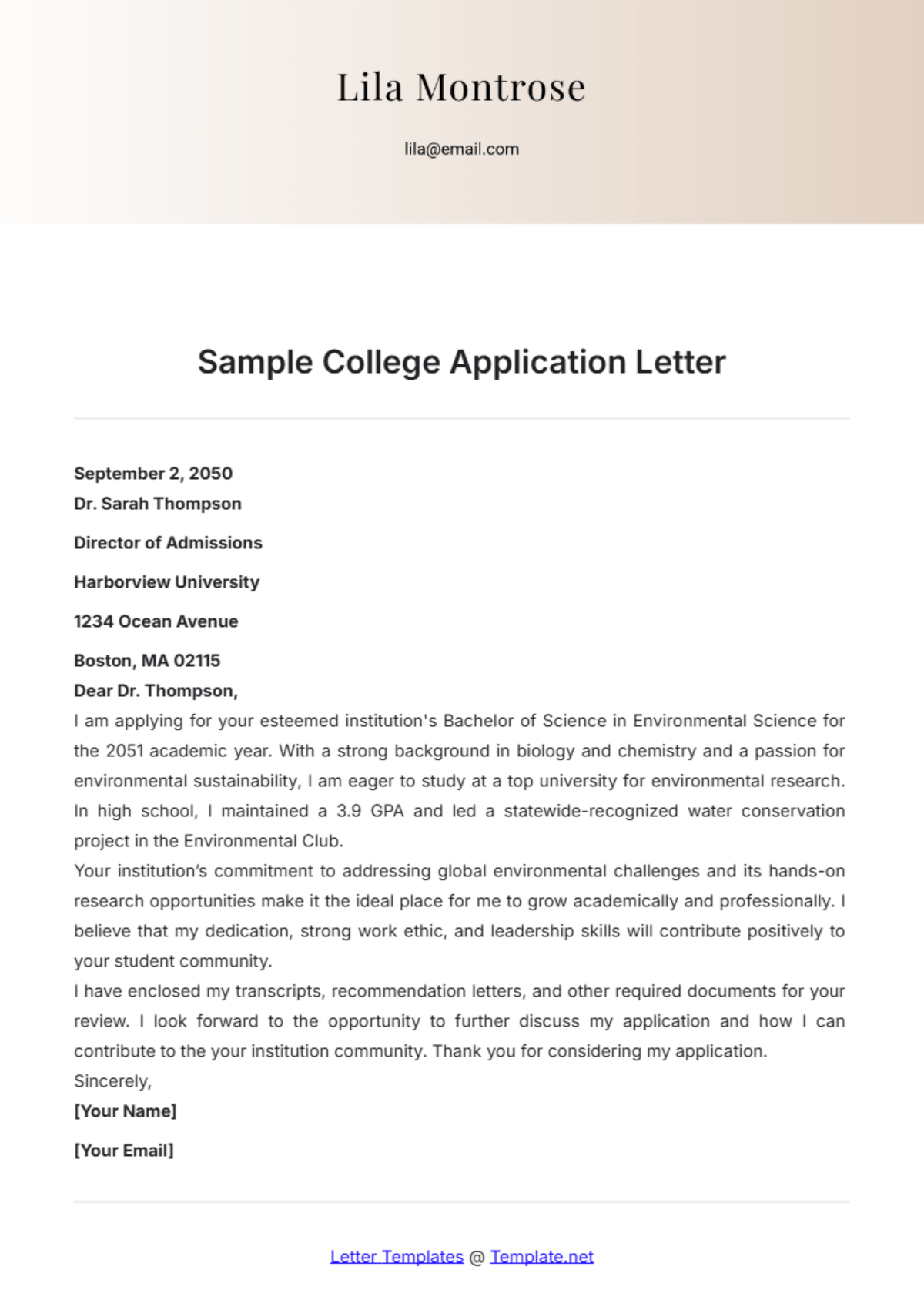 Crafting the Perfect College Application Letter: Tips and Strategies for Success