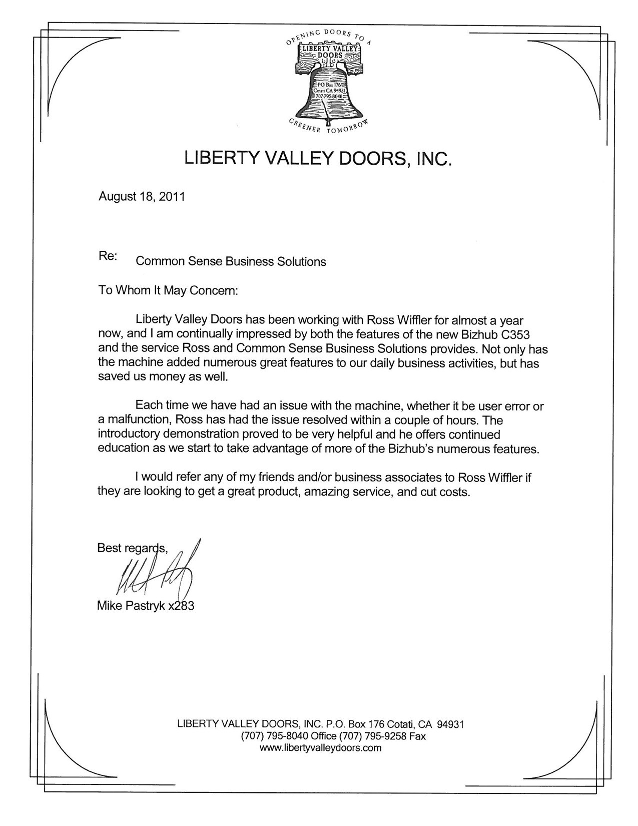 Understanding the Importance of a Company Testimonial Letter Sample