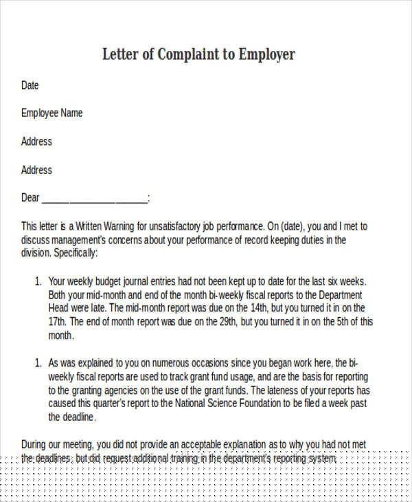 Essential Guide to Writing a Complaint: Complaint Application Format Sample