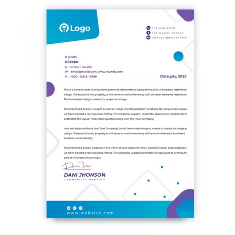 Designing Your Brand Identity: The Ultimate Guide to Corporate Letterhead Template Word