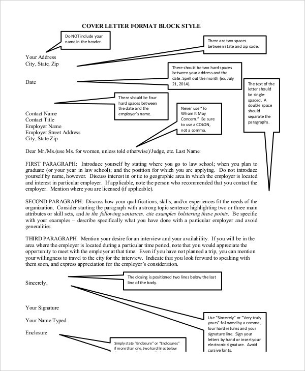 Mastering the Art of Professional Correspondence: A Guide to Cover Letter Block Format