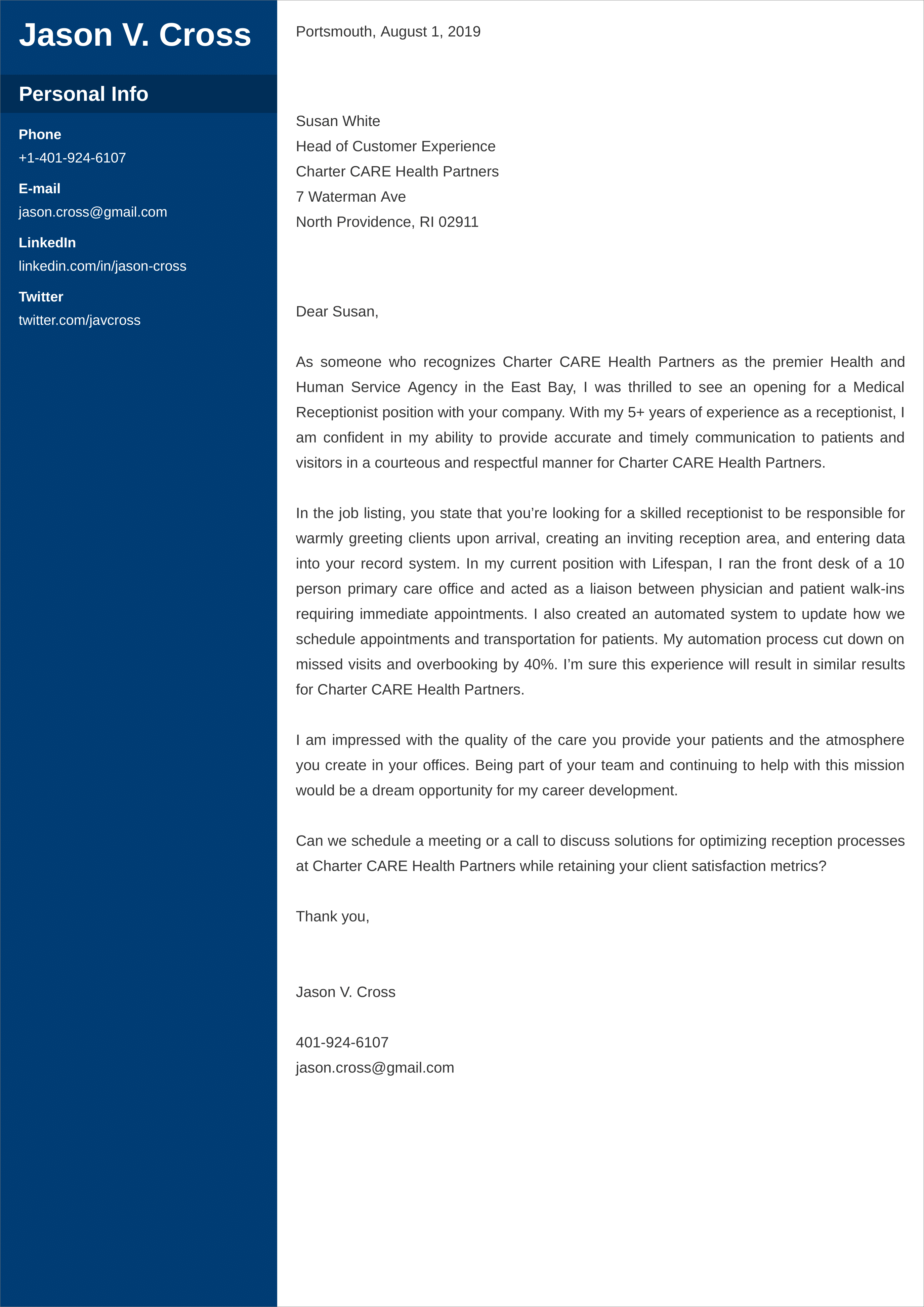 Mastering the Cover Letter Heading Format: Essential Tips for Job Seekers