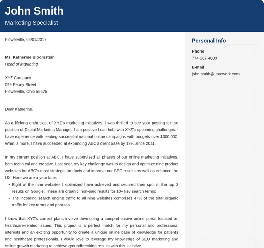 Mastering Your Job Search: How to Craft the Perfect Cover Letter Online