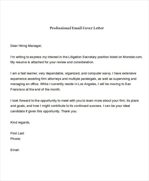 Crafting the Perfect Cover Letter or Email: Your Guide to Stand Out Applications