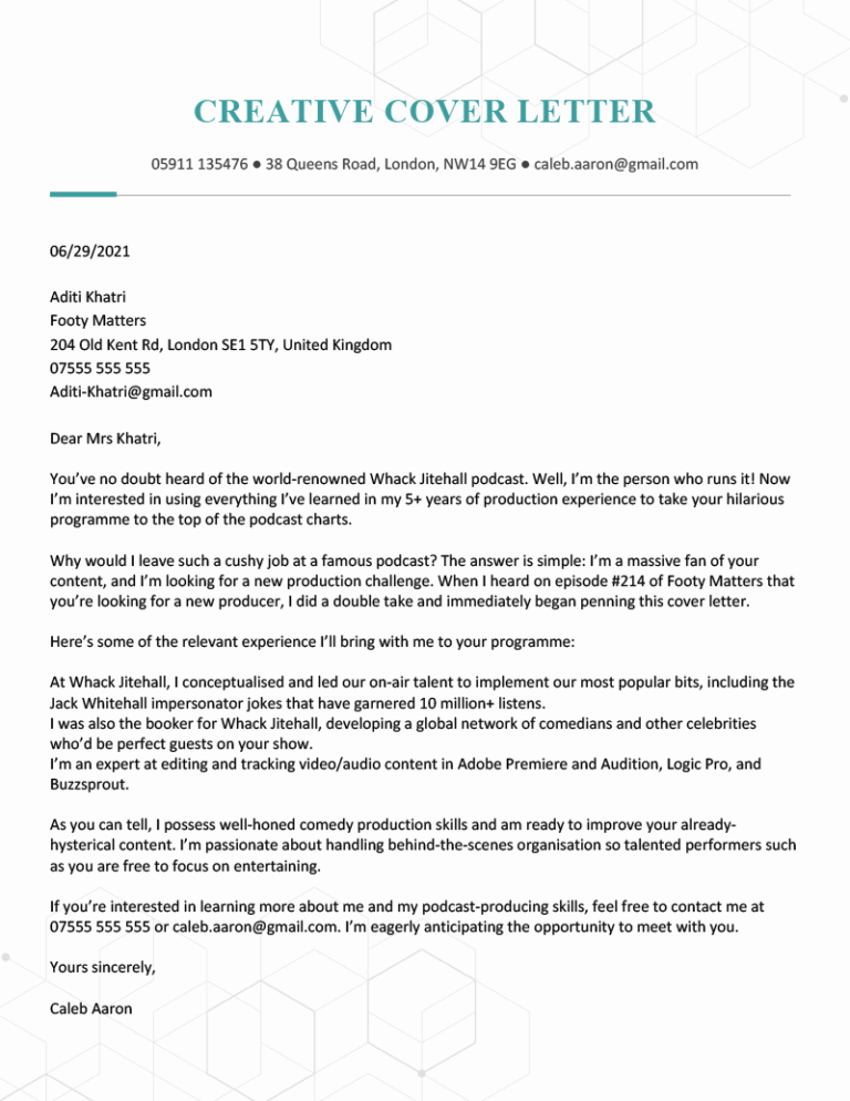 Essential Guide to Creating a Cover Letter Template UK: Tips and Examples
