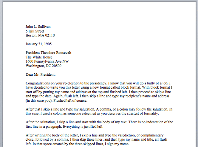 do you indent paragraphs in a letter