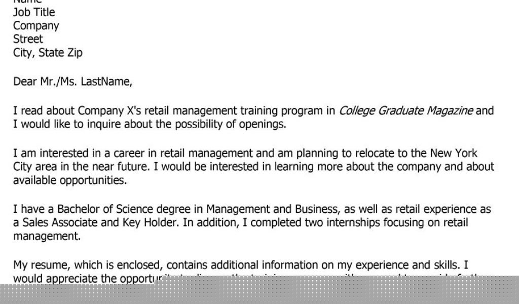 email template for job interest