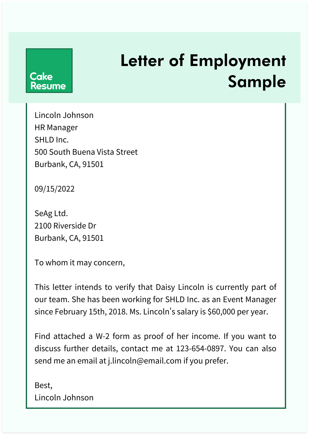 Comprehensive Guide to Crafting an Employment Letter Sample: Tips and Examples