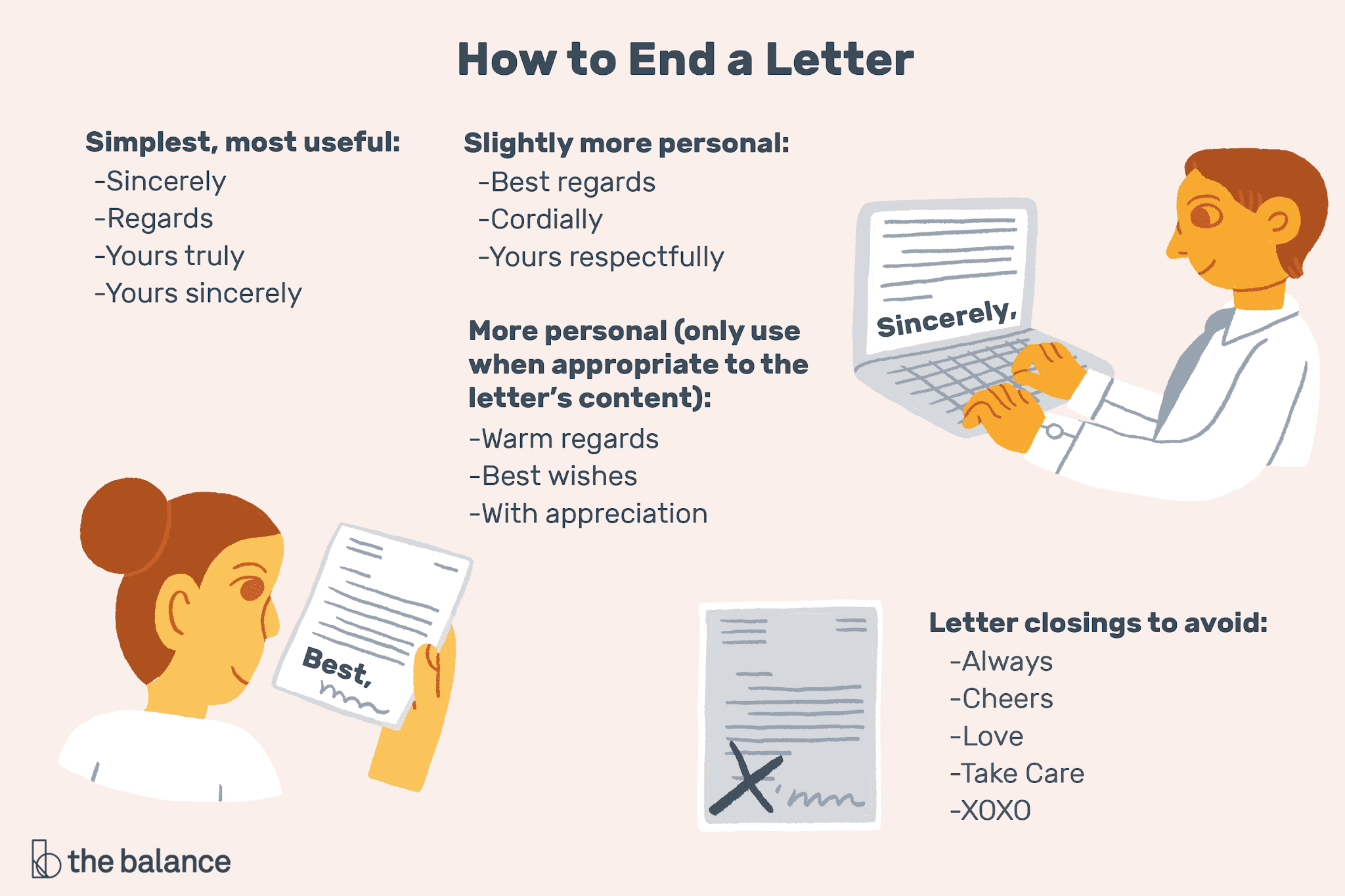 ending a formal legal letter