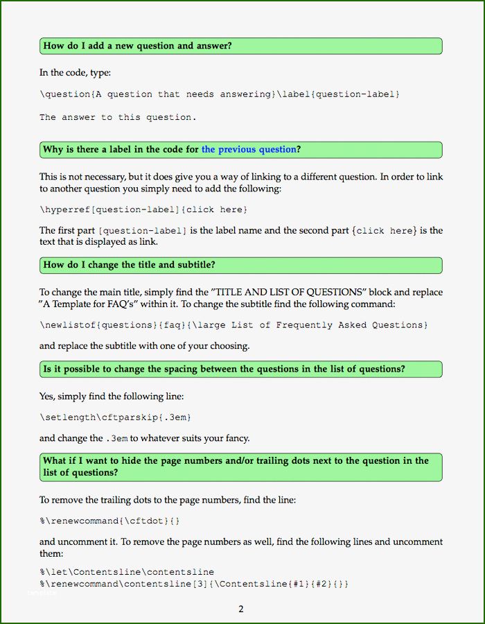 Everything You Need to Know About Creating a FAQ Template Word