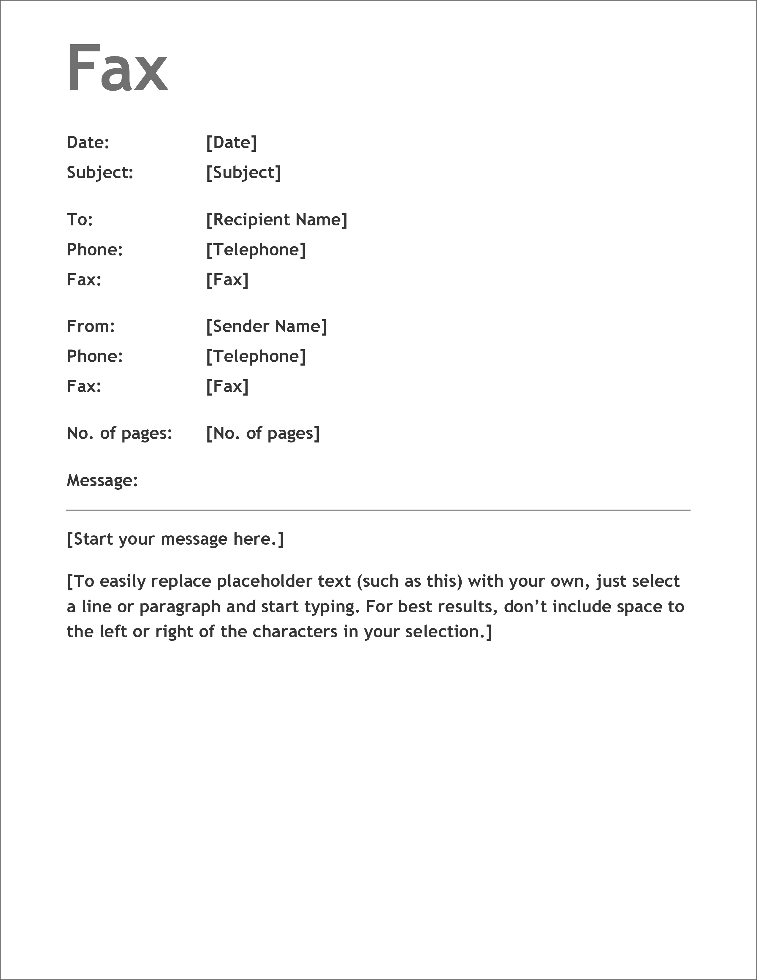 Essential Fax Cover Letter Examples for Professional Communication