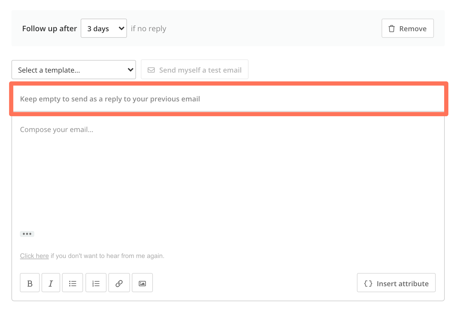 follow up email subject line