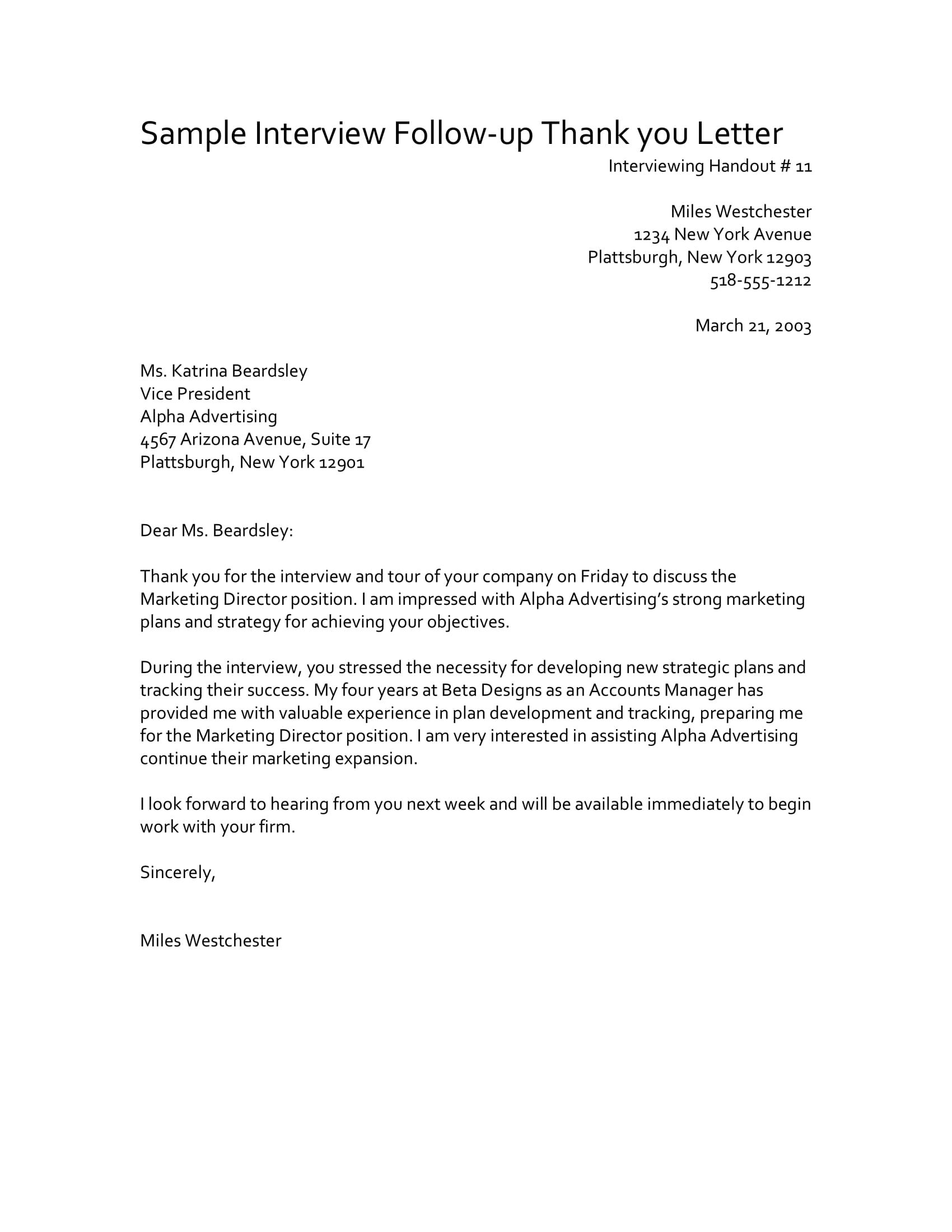 Effective Follow Up Letter Examples: Crafting the Perfect Message