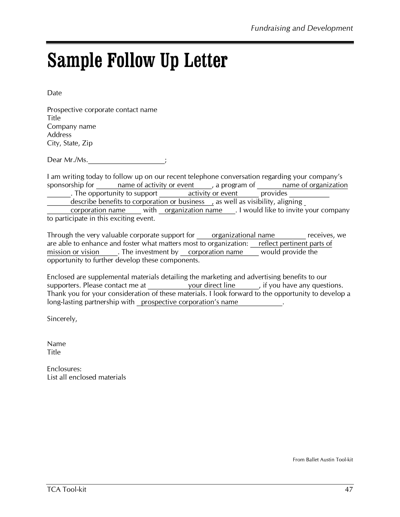 Effective Follow Up Letter Samples to Enhance Your Communication