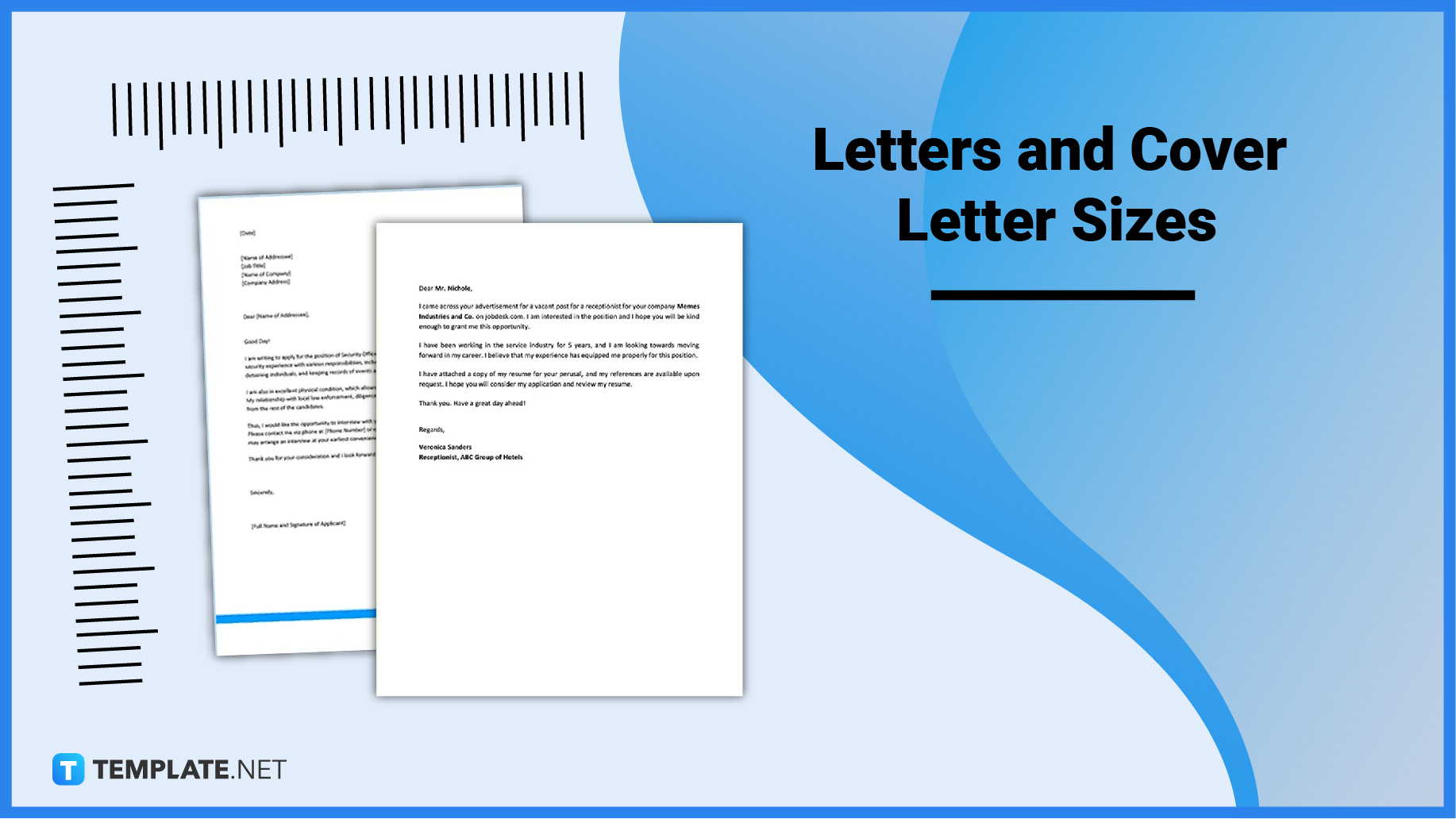 font size for formal letter
