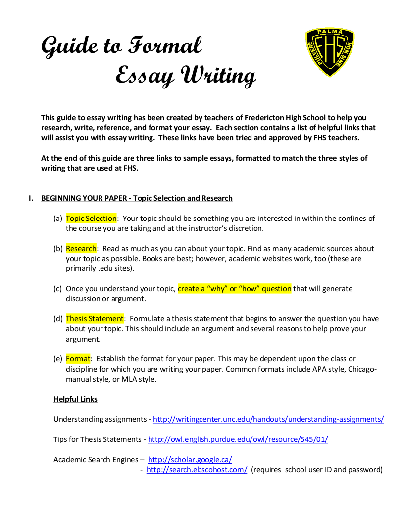 Essential Guidelines: The Ultimate Format for Writing