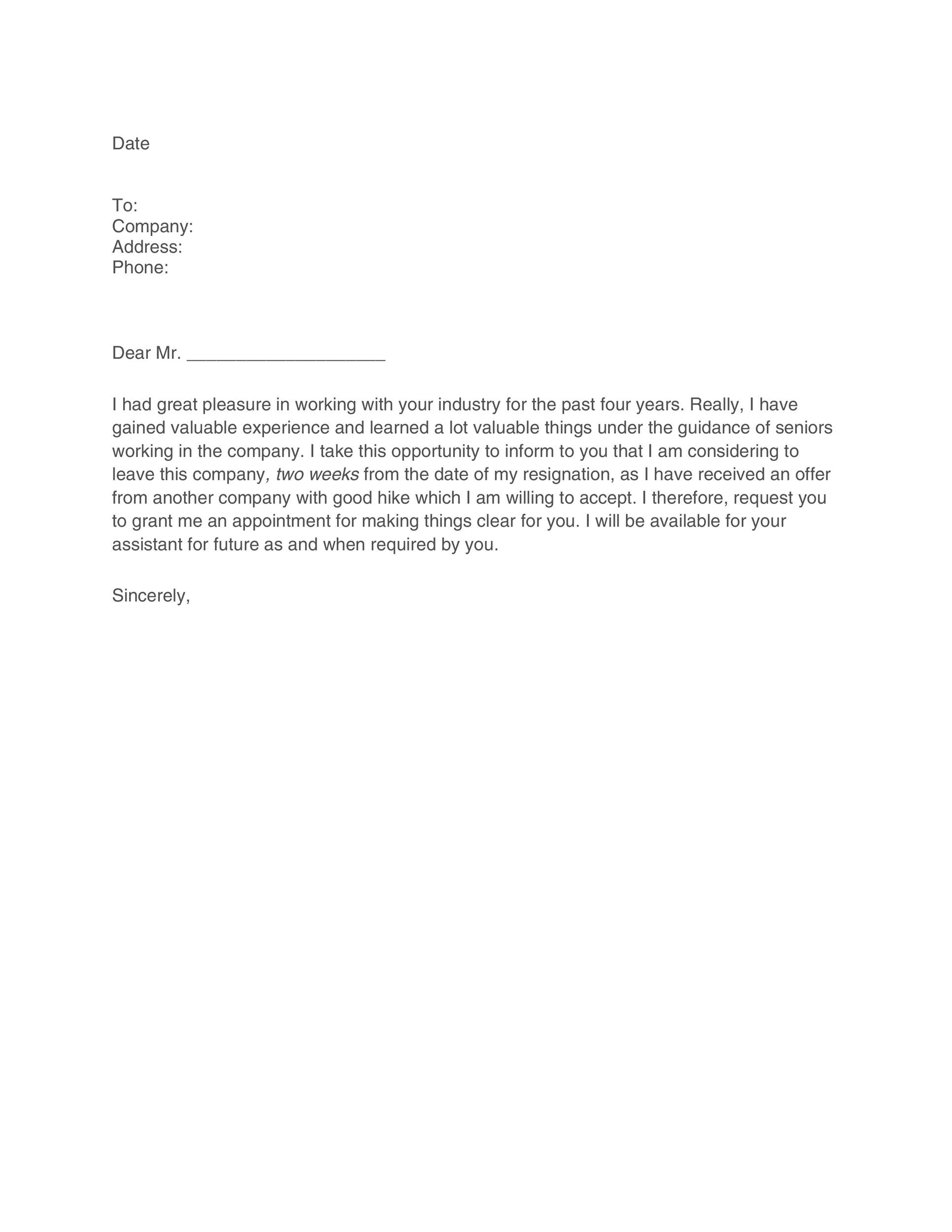 How to Navigate Your Exit: The Importance of Giving 2 Weeks Notice