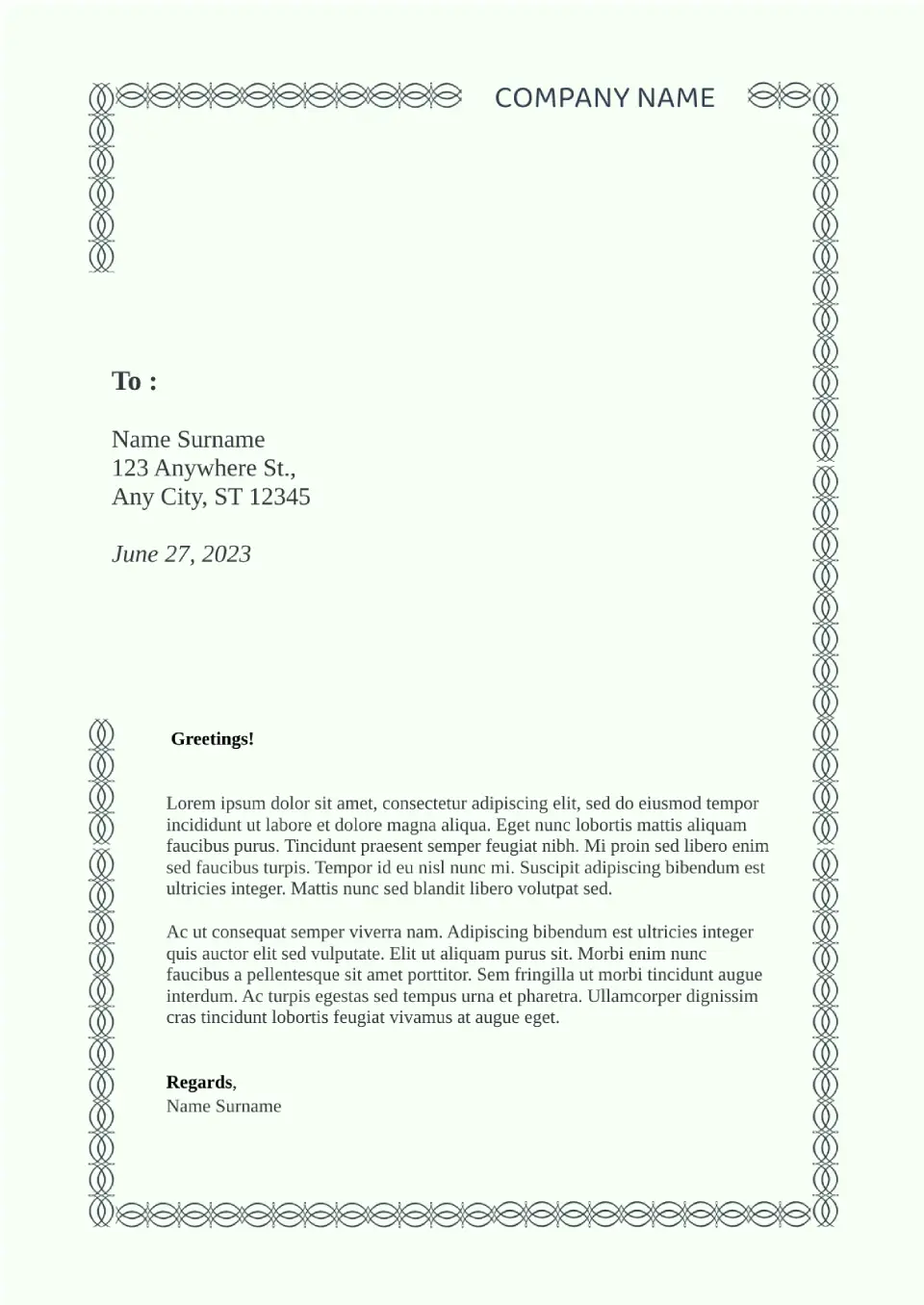 How to Craft Professional Correspondence Using a Google Docs Letter Template