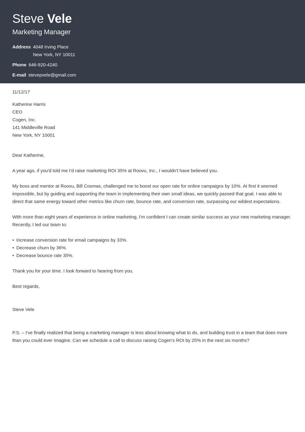 how to close a covering letter