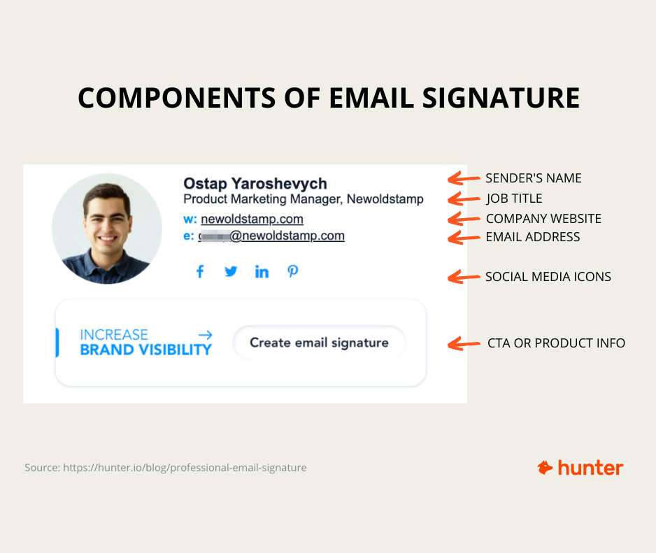 how to make a good email signature