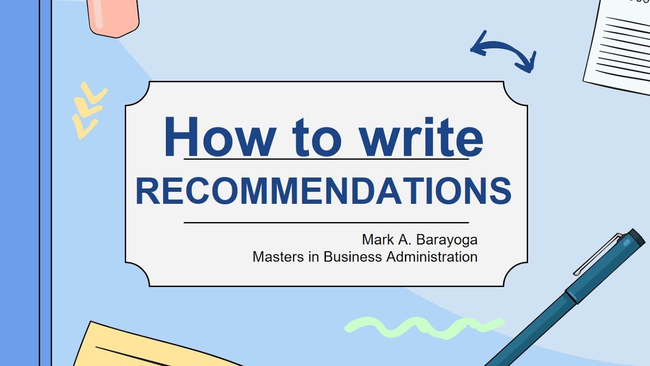 How to Make Recommendation: A Step-by-Step Guide to Effective Suggestions