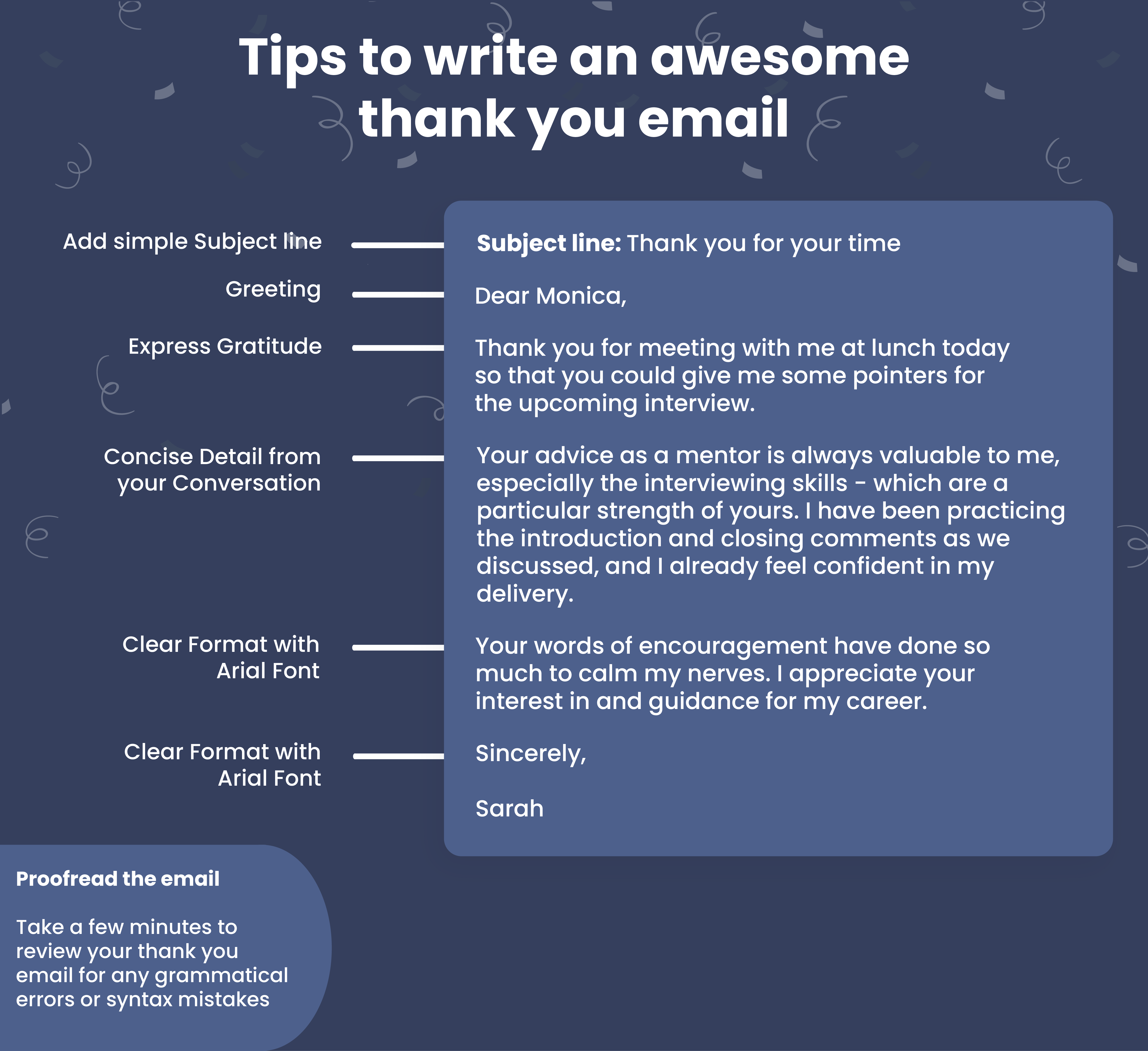 how to thank someone in email