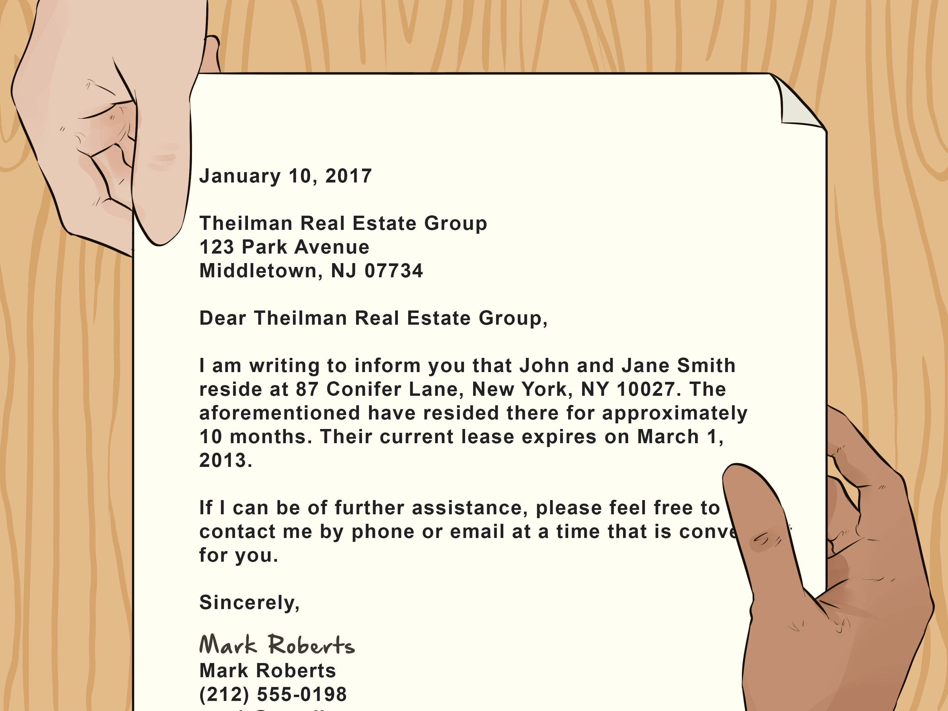how to write a letter to someone