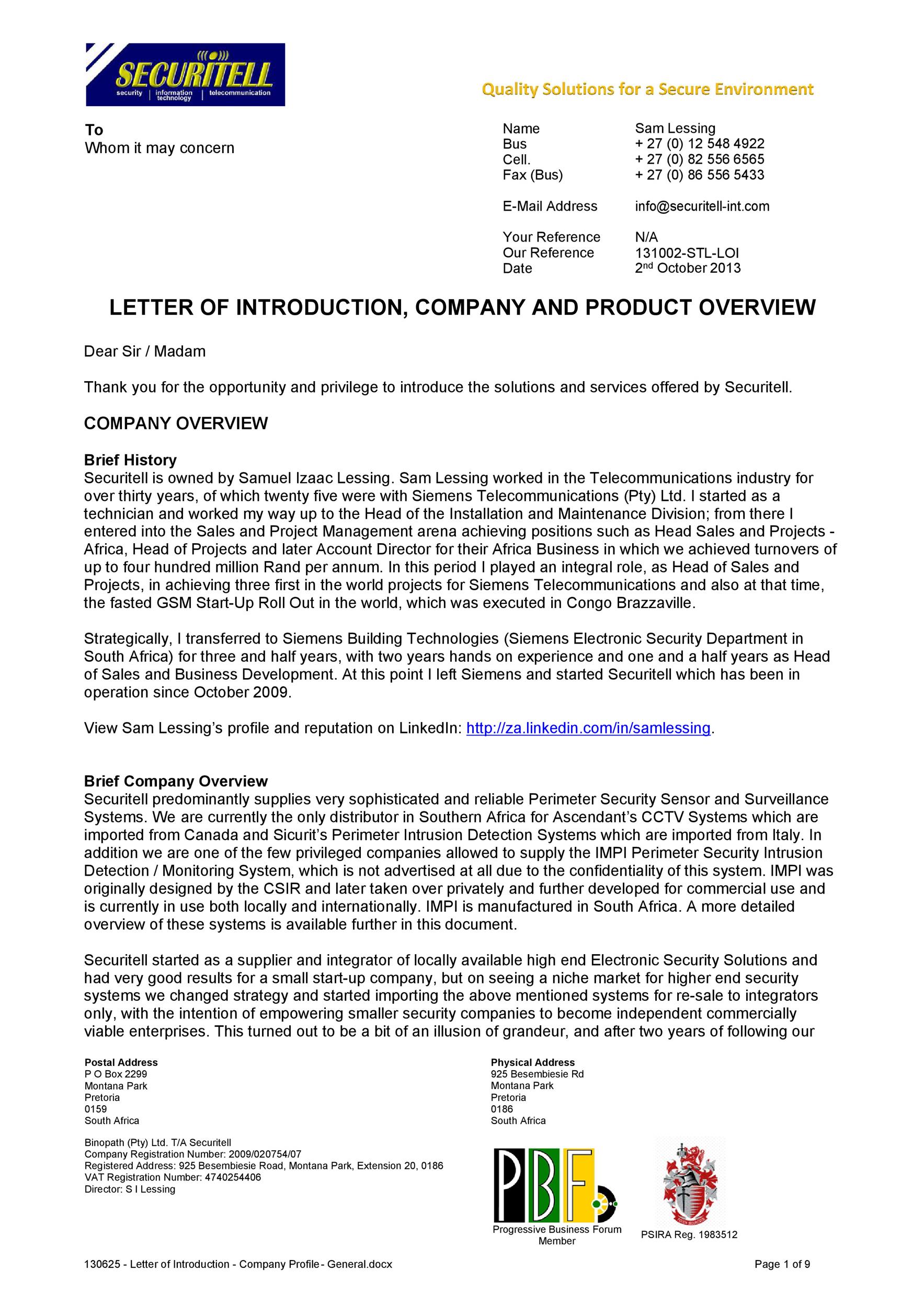 Essential Guide: Crafting Your Introduction Letter Sample for Success
