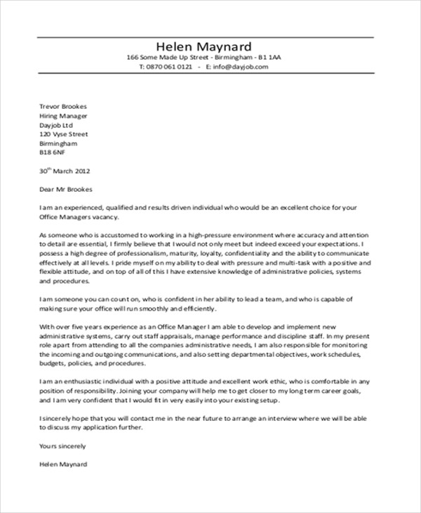 Mastering the Job Application Letter: A Comprehensive Guide for Managers