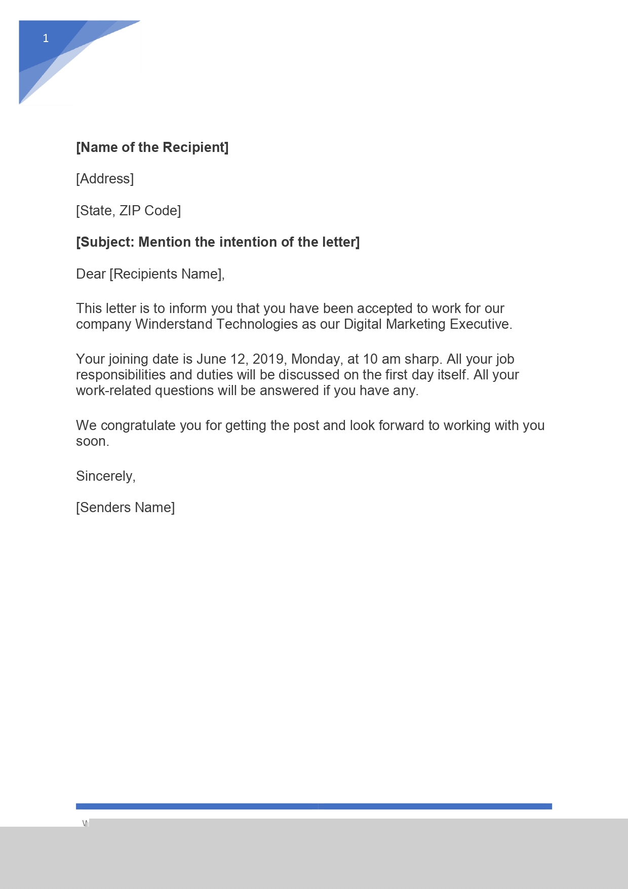 Essential Guide to Crafting a Job Letter: Understanding Job Letter Format PDF
