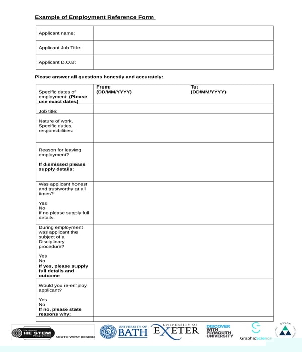 Essential Guide to Crafting an Effective Job Reference Form Template