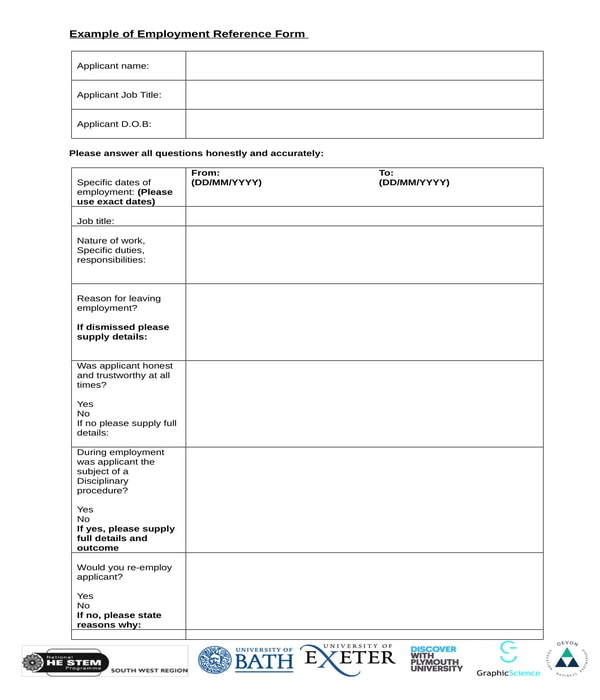 Understanding the Importance of a Job Reference Form in the Hiring Process