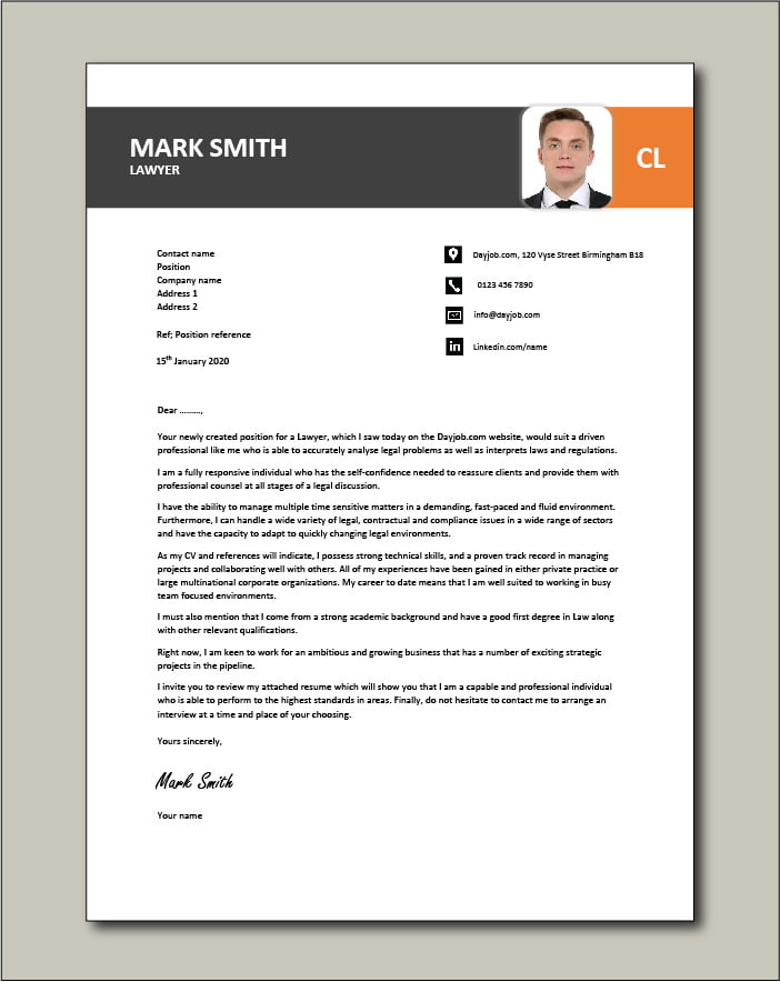 Crafting an Effective Lawyer Cover Letter: Tips and Best Practices
