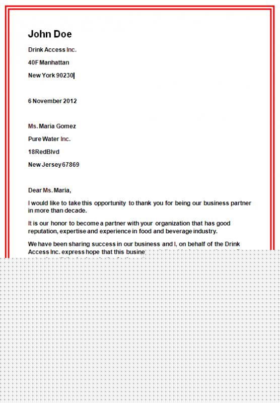 Essential Letter Heading Format Examples for Professional Correspondence