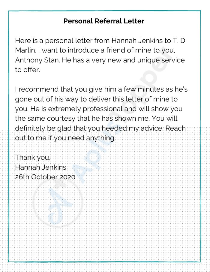 The Importance of a Letter of Referral: Boosting Your Career Opportunities