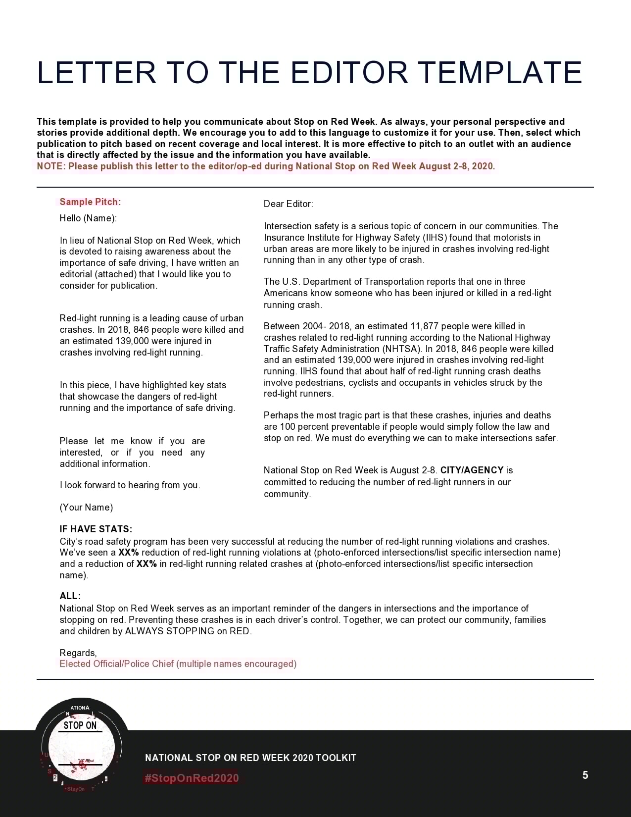 letter to the editor example format
