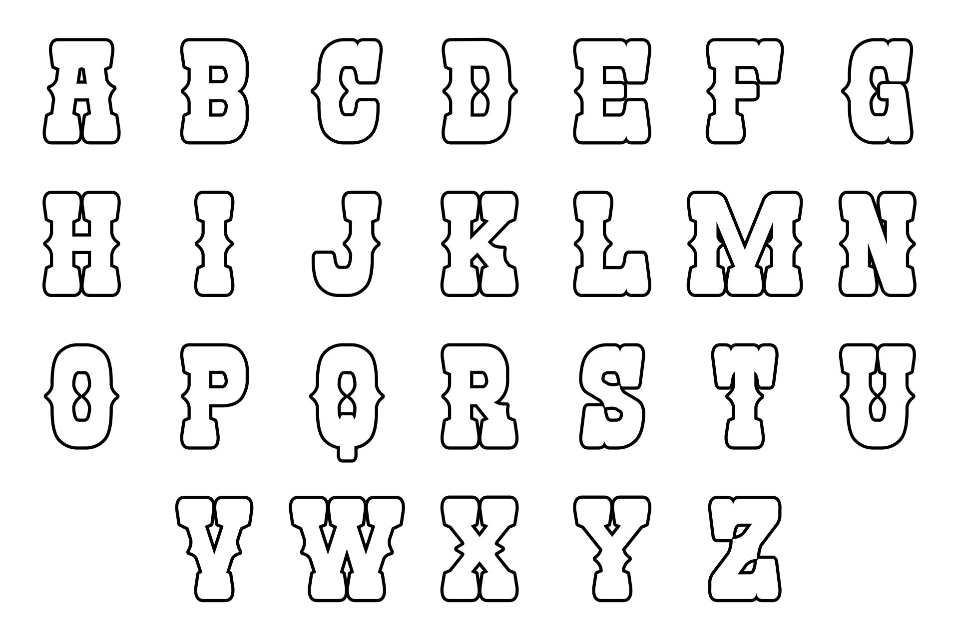 Exploring Creativity: The Ultimate Guide to Lettering Outlines Printable