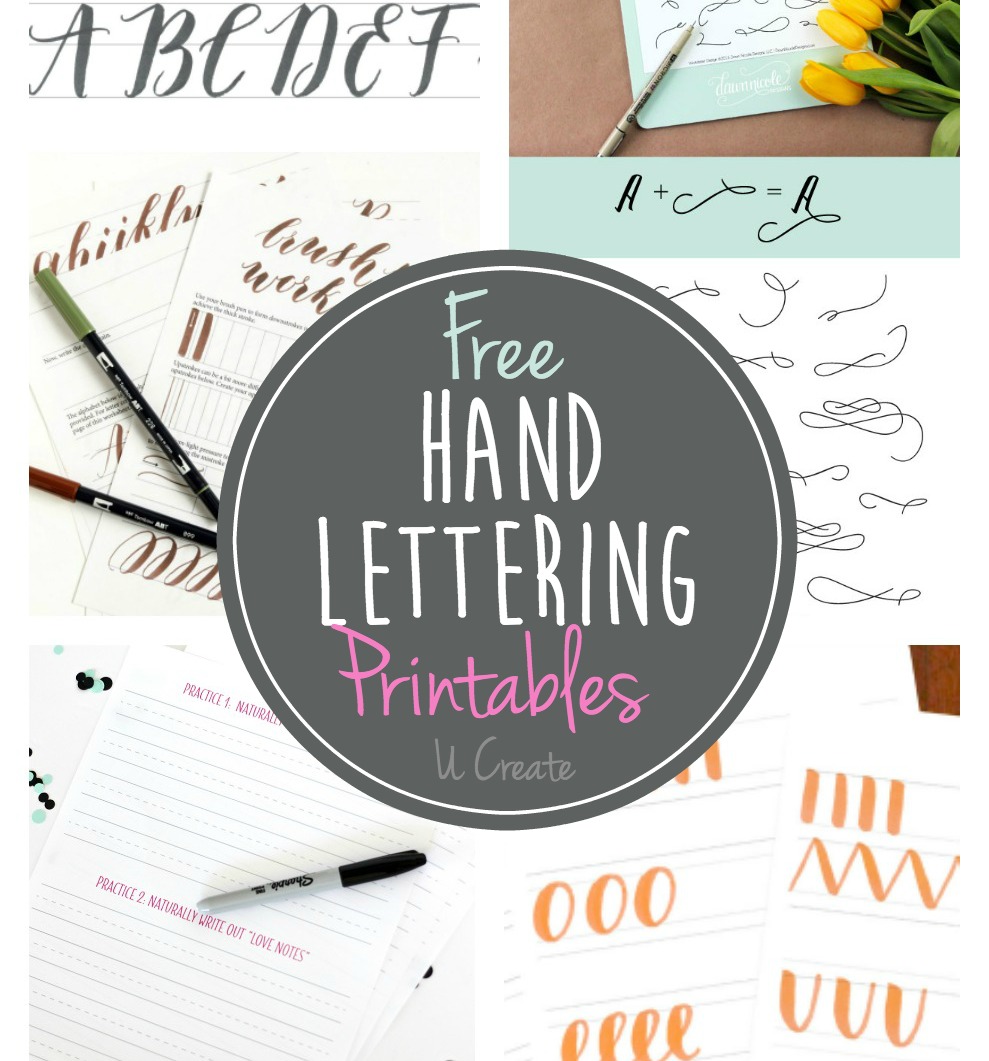 Unlock Your Creativity with These Amazing Lettering Templates Free Printable