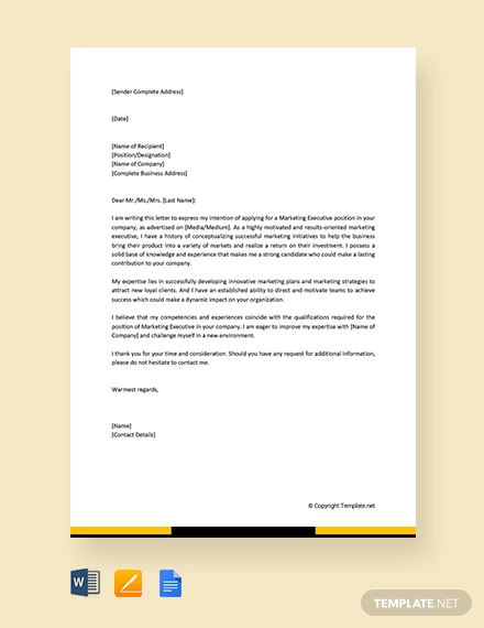 Crafting a Winning Marketing Application Letter Sample: Tips and Examples